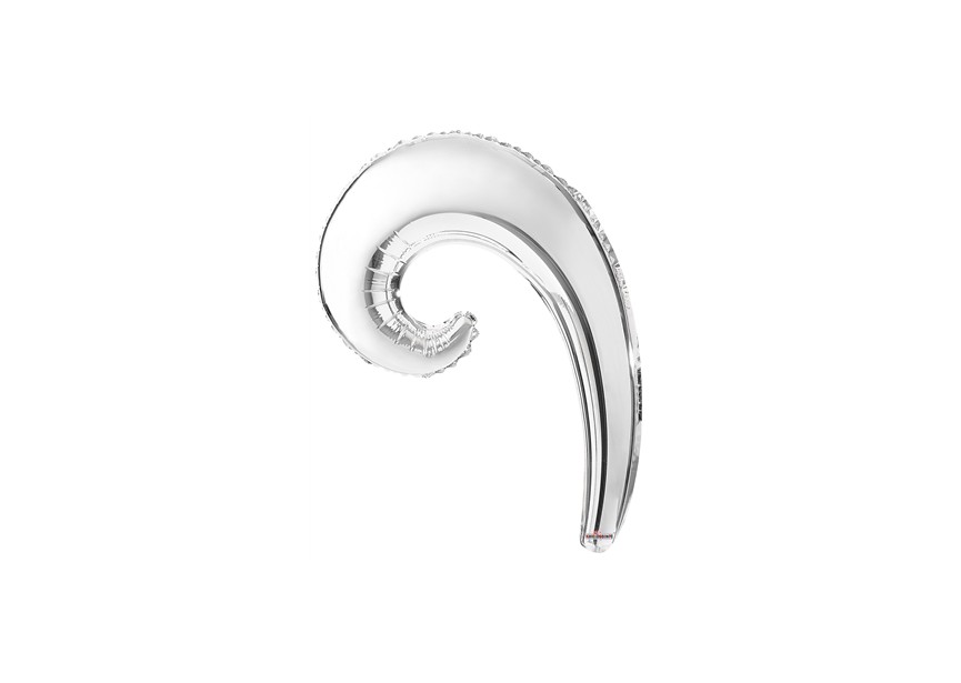 Sempertex-Folie-Betallic-Anagram-Flexmetal-Balloons-Shape-Spiral - Silver-