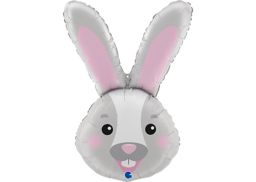 Sempertex-Folie-Betallic-Anagram-Flexmetal-Balloons-Shape-Bunny Head