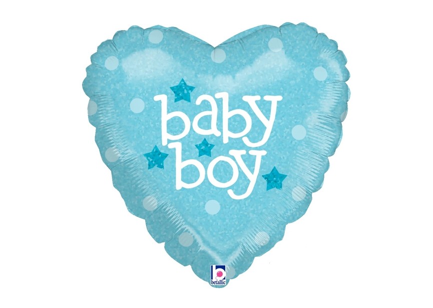 Sempertex-Folie-Betallic-Anagram-Flexmetal-Balloons-Shape-Baby Boy-Heart-18