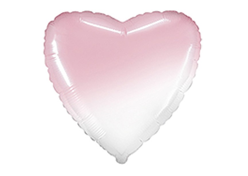 Sempertex-Folie-Betallic-Anagram-Flexmetal-Balloons-Shape-Heart-Light Pink-Ombre-