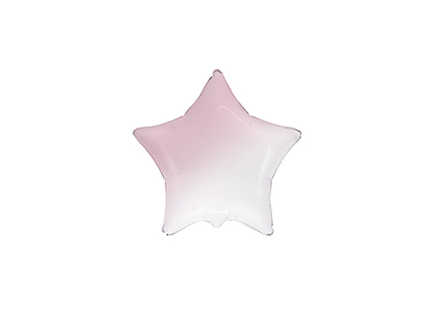 Sempertex-Folie-Betallic-Anagram-Flexmetal-Balloons-Shape-Star-Light Pink-Ombre