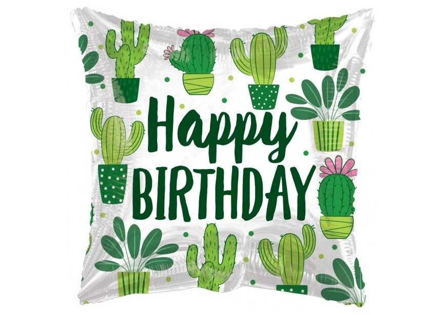 Sempertex-Folie-Betallic-Anagram-Flexmetal-Balloons-Shape-Birthday cactus