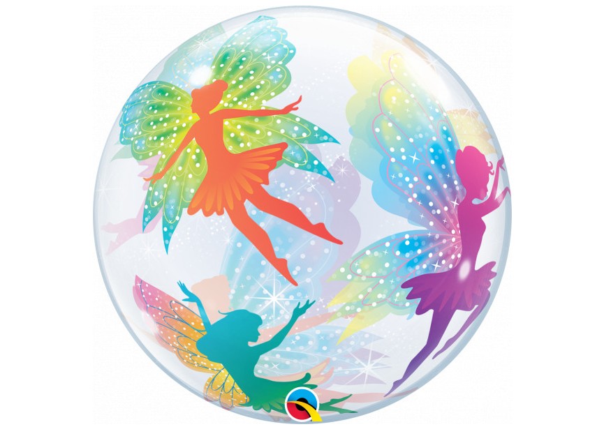 Sempertex-Folie-Betallic-Anagram-Flexmetal-Balloons-Shape-Bubbles-Magical Fairies-