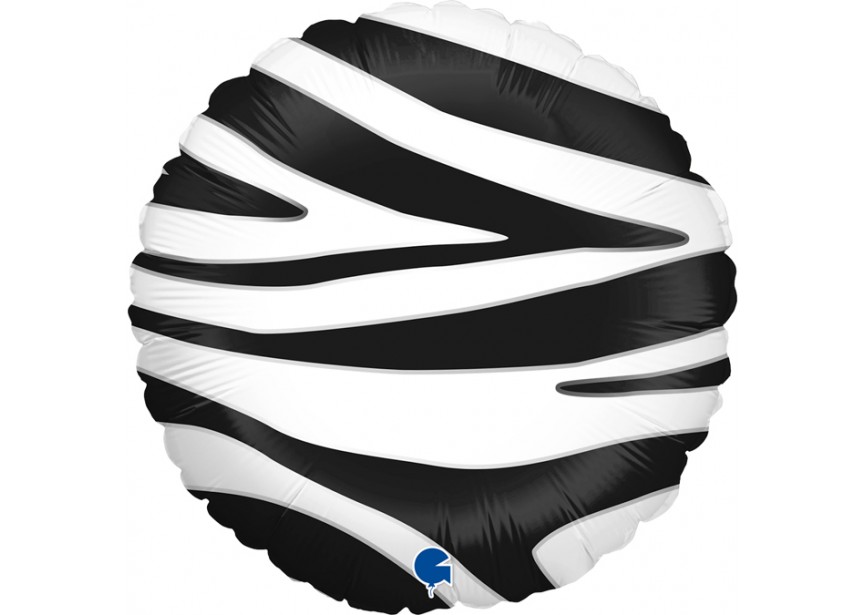 Sempertex-Folie-Betallic-Anagram-Flexmetal-Balloons-Shape-Round-Zebra