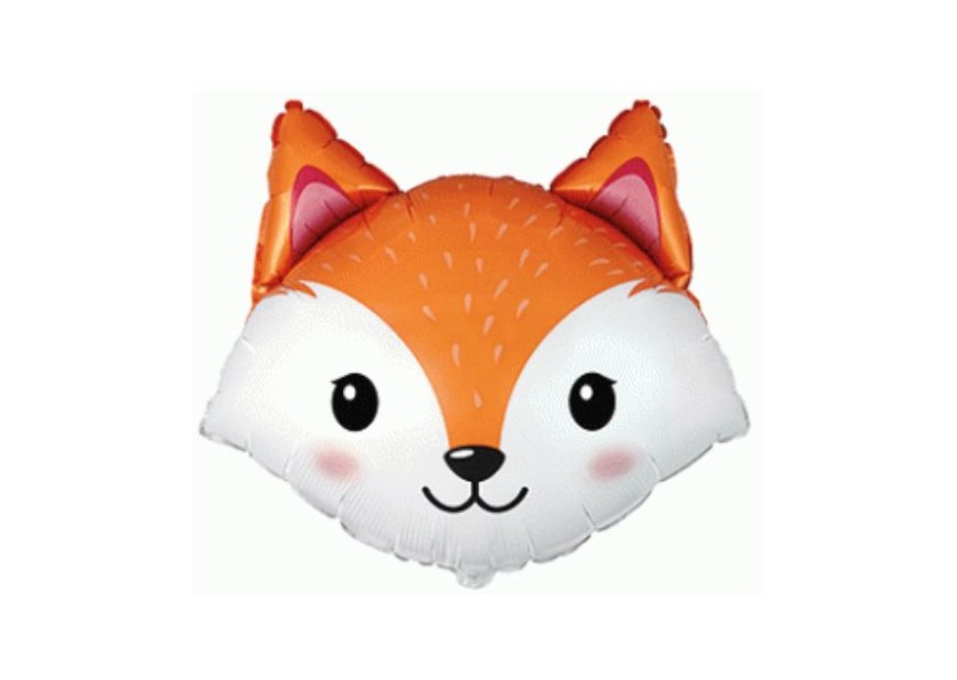 Sempertex-Folie-Betallic-Anagram-Flexmetal-Balloons-Shape- Fox Head