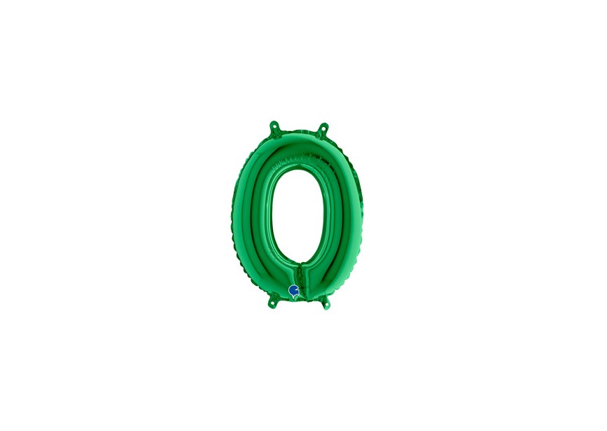 Number-0-Green mini-14inch