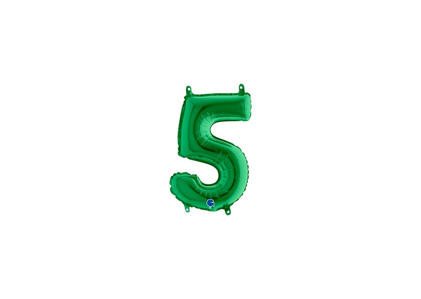 Number-5-Green mini-14inch