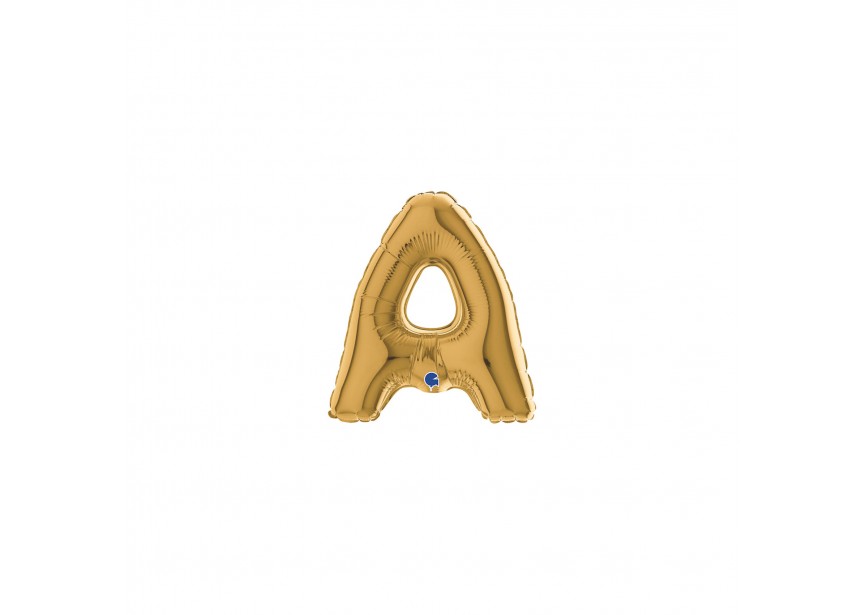 Sempertex-Folie-Betallic-Anagram-Flexmetal-Balloons-Shape-Letter-Gold-7inch-A