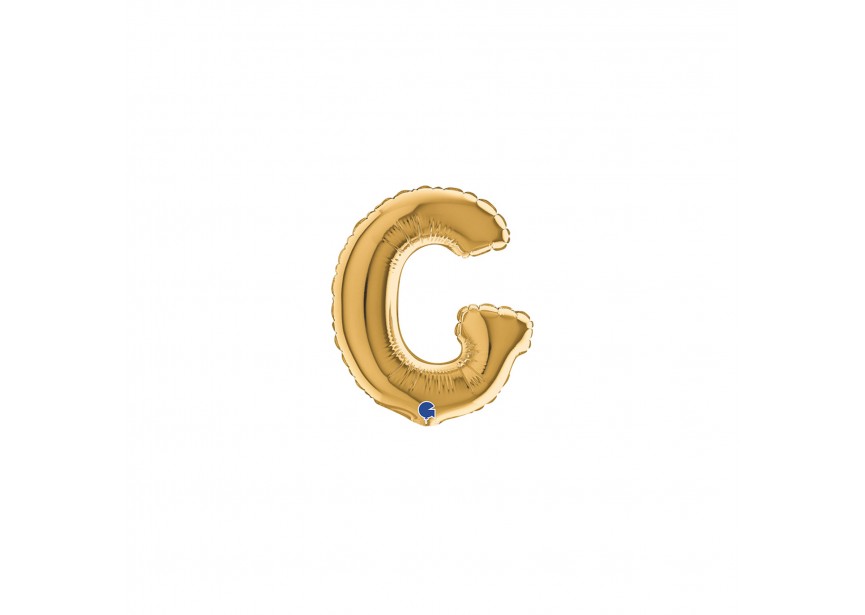 Sempertex-Folie-Betallic-Anagram-Flexmetal-Balloons-Shape-Letter-Gold-7inch-G