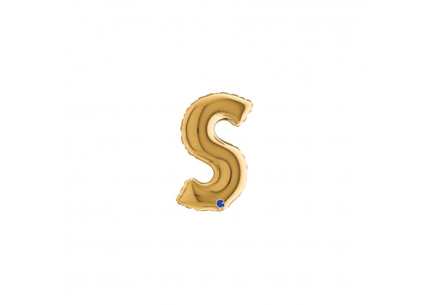 Sempertex-Folie-Betallic-Anagram-Flexmetal-Balloons-Shape-Letter-Gold-7inch-S