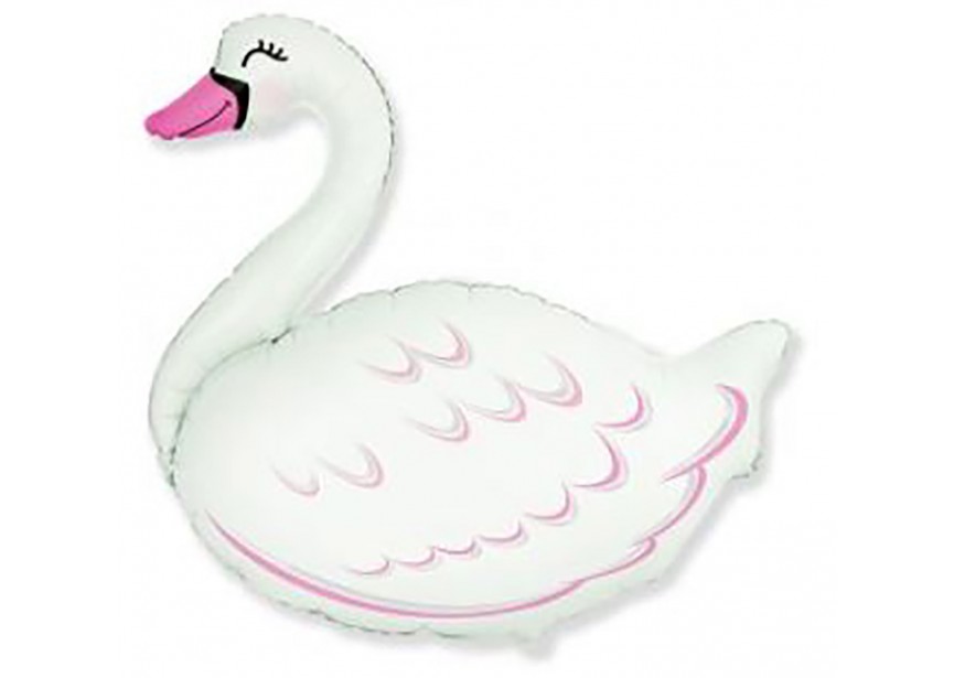 Sempertex-Folie-Betallic-Anagram-Flexmetal-Balloons-Shape- Swan