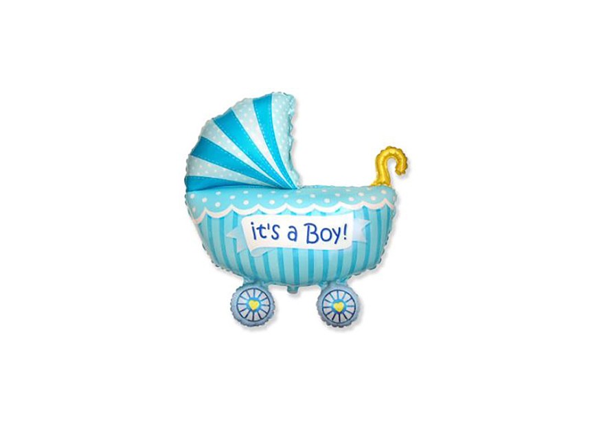 Sempertex-Folie-Betallic-Anagram-Flexmetal-Balloons-Shape-Baby buggy boy-14