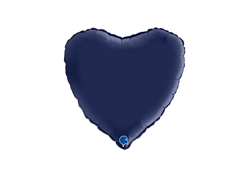 Sempertex-Folie-Betallic-Anagram-Flexmetal-Balloons-Shape-Heart-Satin Navy Blue-18