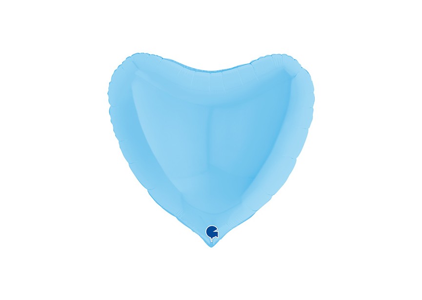 Sempertex-Folie-Betallic-Anagram-Flexmetal-Balloons-Shape-Heart-Matte Blue-18