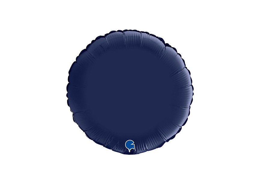 Sempertex-Folie-Betallic-Anagram-Flexmetal-Balloons-Shape-Round-Satin Navy Blue-18