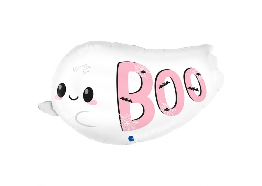 Sempertex-Folie-Betallic-Anagram-Flexmetal-Balloons-Shape-Flexmetal-Shape-Halloween-chubby boo ghost