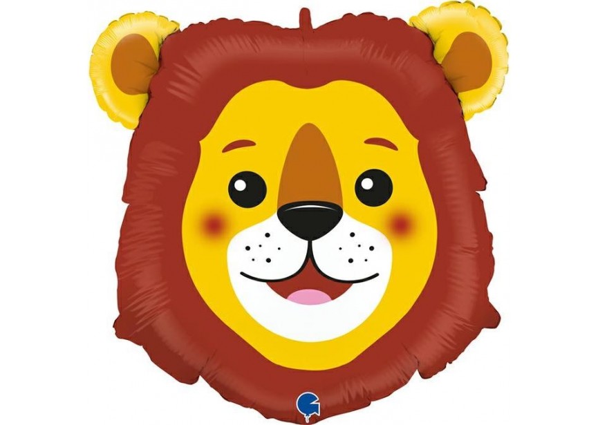 Sempertex-Folie-Betallic-Anagram-Flexmetal-Balloons-Shape-Lion Jungle