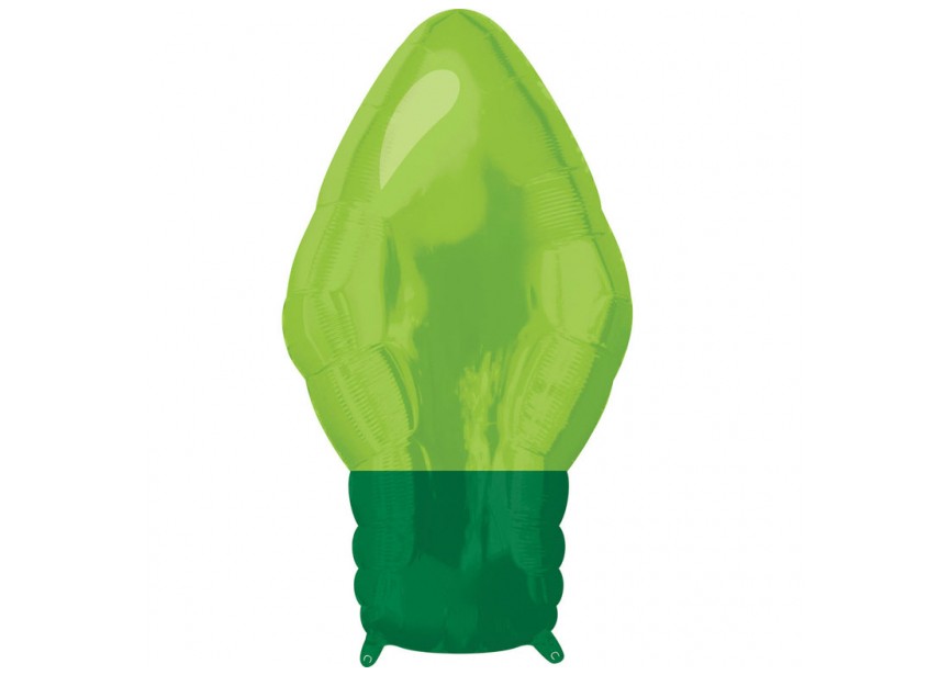 Sempertex-Folie-Betallic-Anagram-Flexmetal-Balloons-Shape-Flexmetal-Shape- christmas light Green