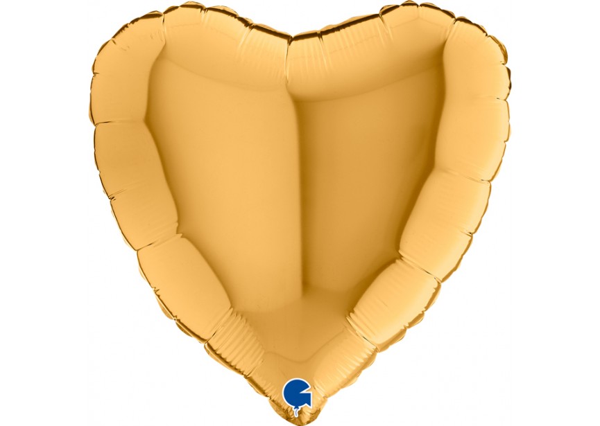 Sempertex-Folie-Betallic-Anagram-Flexmetal-Balloons-Shape-Heart-Gold