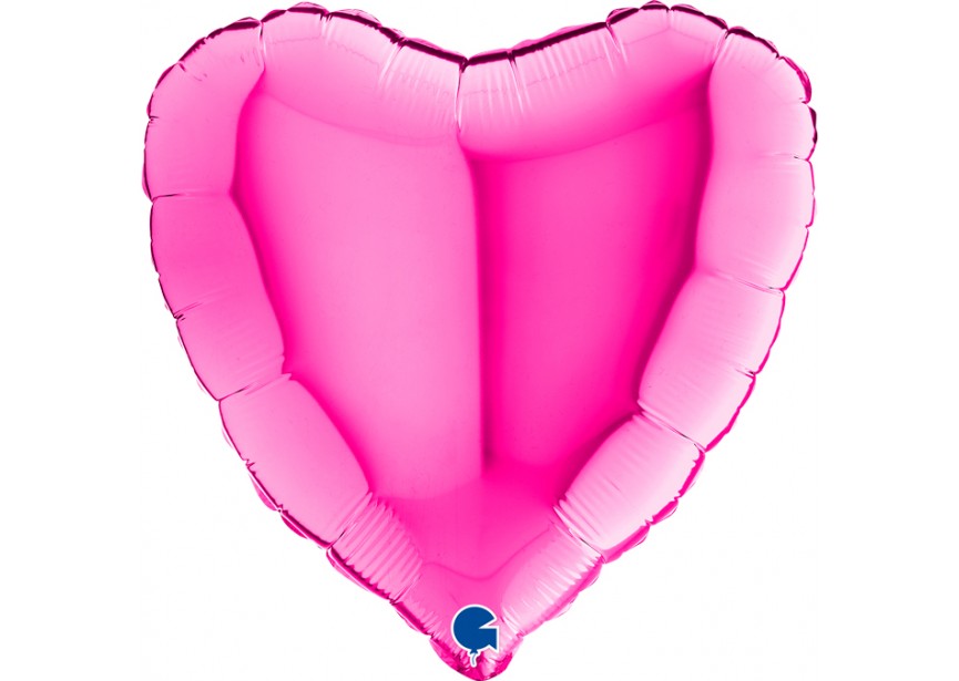 Sempertex-Folie-Betallic-Anagram-Flexmetal-Balloons-Shape-Heart-Magenta--