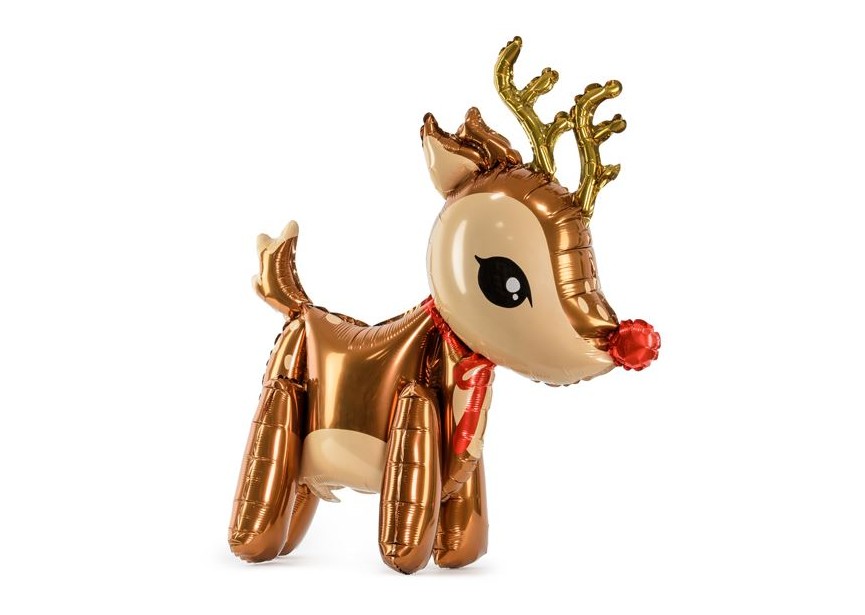 Sempertex-Folie-Betallic-Anagram-Flexmetal-Balloons-Shape-Flexmetal-Shape- Reindeer