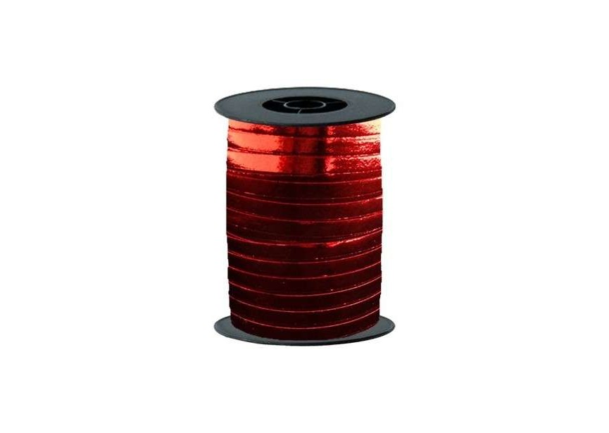 190059 Ribbon Metallic Red 10 mm