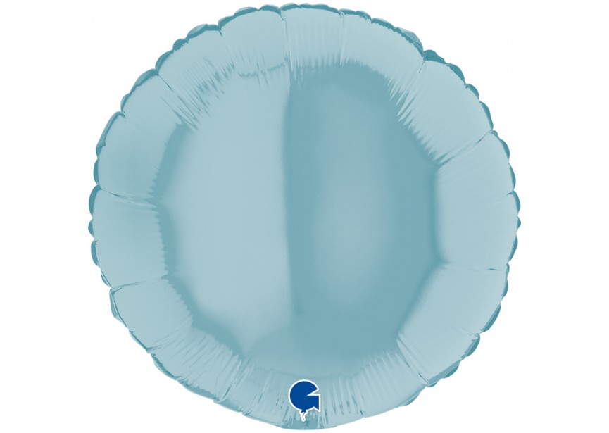 Sempertex-Folie-Betallic-Anagram-Flexmetal-Balloons-Shape-Round-pastel blue