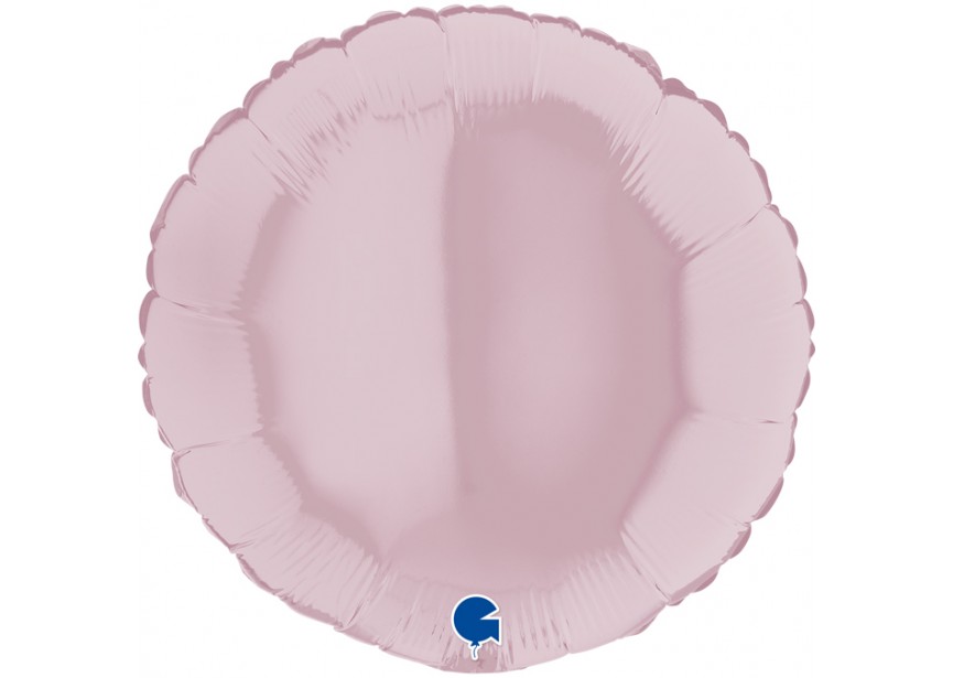 Sempertex-Folie-Betallic-Anagram-Flexmetal-Balloons-Shape-Round-Pastel pink