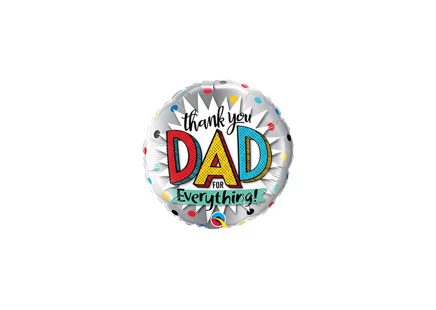 Sempertex-Folie-Betallic-Anagram-Flexmetal-Balloons-Shape-thank you dad-