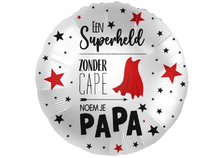 Sempertex-Folie-Betallic-Anagram-Flexmetal-Balloons-Shape-papa cape