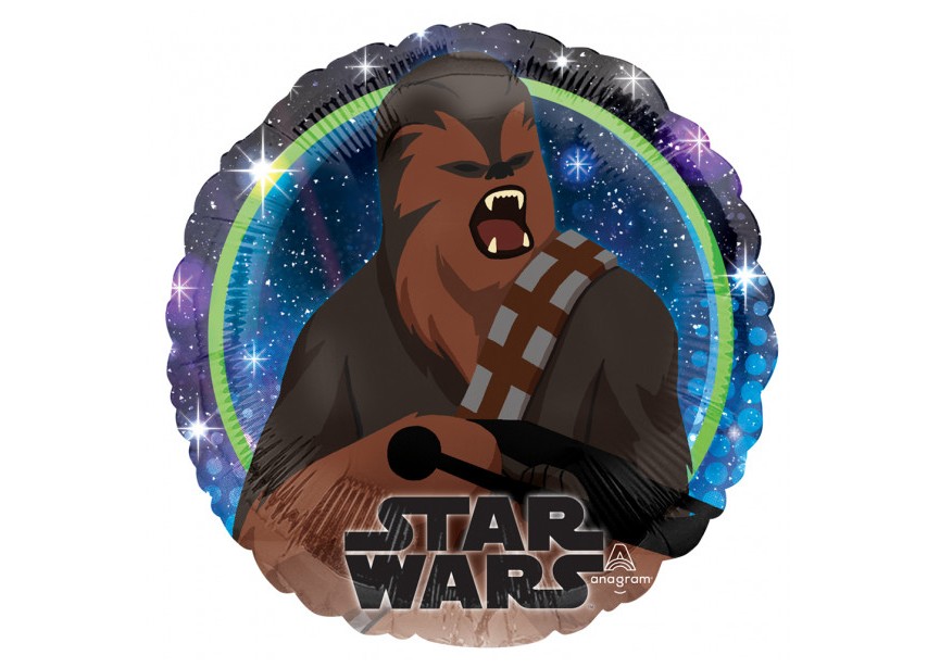 Sempertex-Folie-Betallic-Anagram-Flexmetal-Balloons-Shape-Flexmetal-Star Wars-Chewbacca