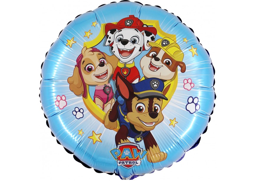 Sempertex-Folie-Betallic-Anagram-Flexmetal-Balloons-Shape-Flexmetal-Paw Patrol-Action