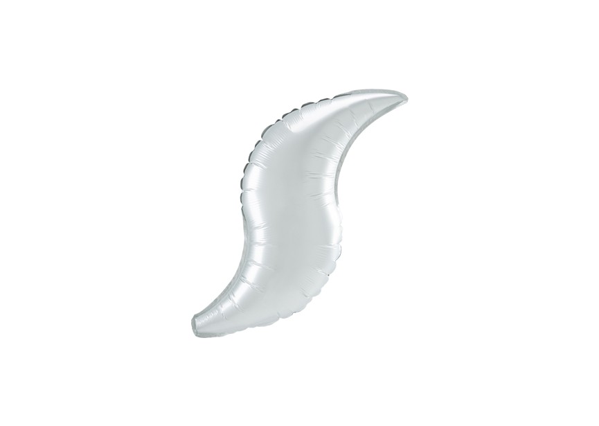 Sempertex-Folie-Anagram-Flexmetal-Balloons-Shape-Deco-Curve-28 inch-White Satin