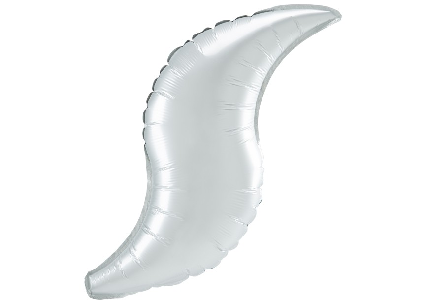 Sempertex-Folie-Anagram-Flexmetal-Balloons-Shape-Deco-Curve-42 inch-White Satin