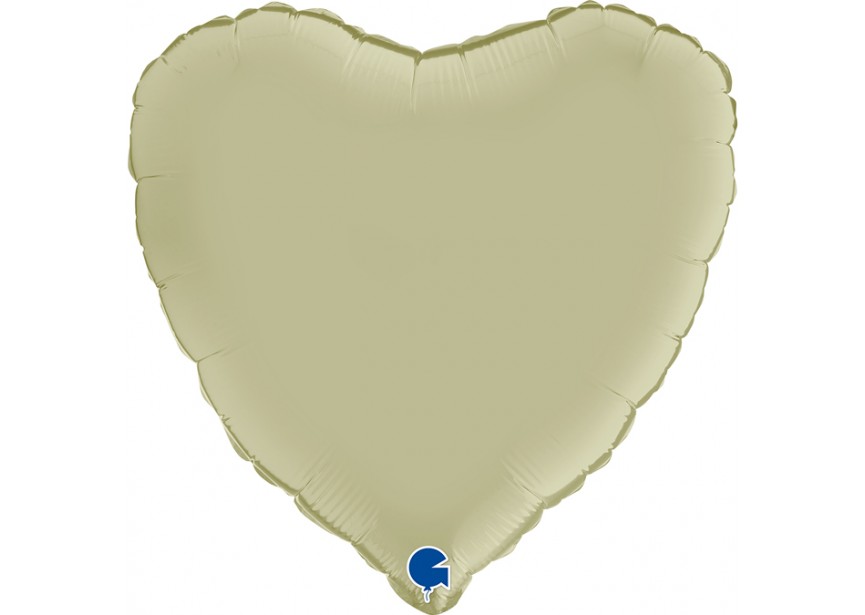 Sempertex-Folie-Betallic-Anagram-Flexmetal-Balloons-Shape-Heart-satin olive