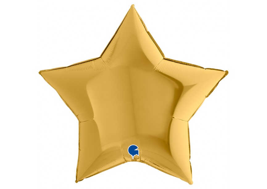 Sempertex-Folie-Betallic-Anagram-Flexmetal-Balloons-Shape-Star-Gold-