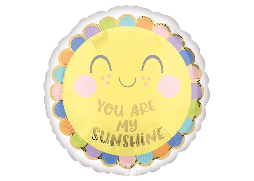 Sempertex-Folie-Betallic-Anagram-Flexmetal-Balloons-Shape-Sweet baby sunshine standard s40