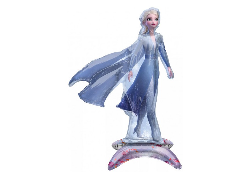 Sempertex-Folie-Betallic-Anagram-Flexmetal-Balloons-Shape-Licensed-Princess-Frozen 2-Elsa-Airfilled