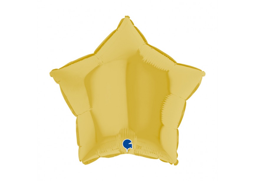 Sempertex-Folie-Betallic-Anagram-Flexmetal-Balloons-Shape-Star-Pastel Yellow-18