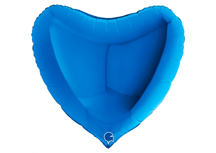 Sempertex-Folie-Betallic-Anagram-Flexmetal-Balloons-Shape-Heart-Blue