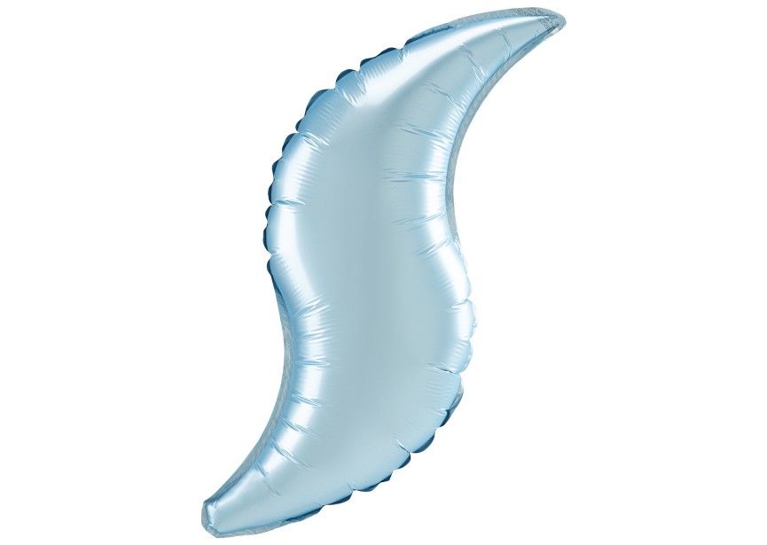 Sempertex-Folie-Anagram-Flexmetal-Balloons-Shape-Deco-Curve-42 inch-Blue Satin