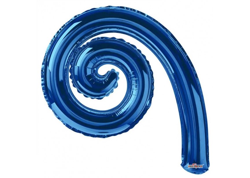 Kurly Spiral Blue