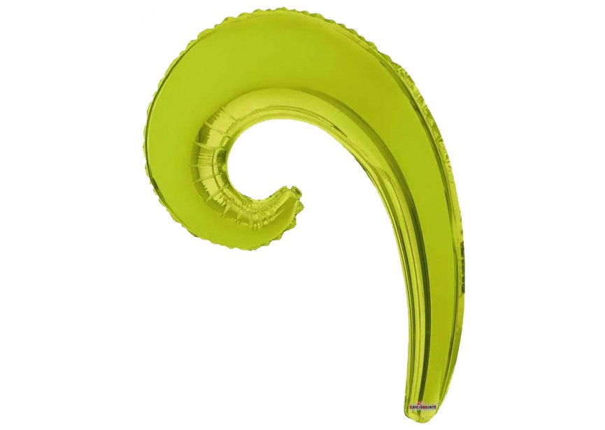 Kurly Wave Lime Green