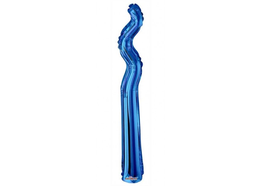 Kurly Zig Zag Blue