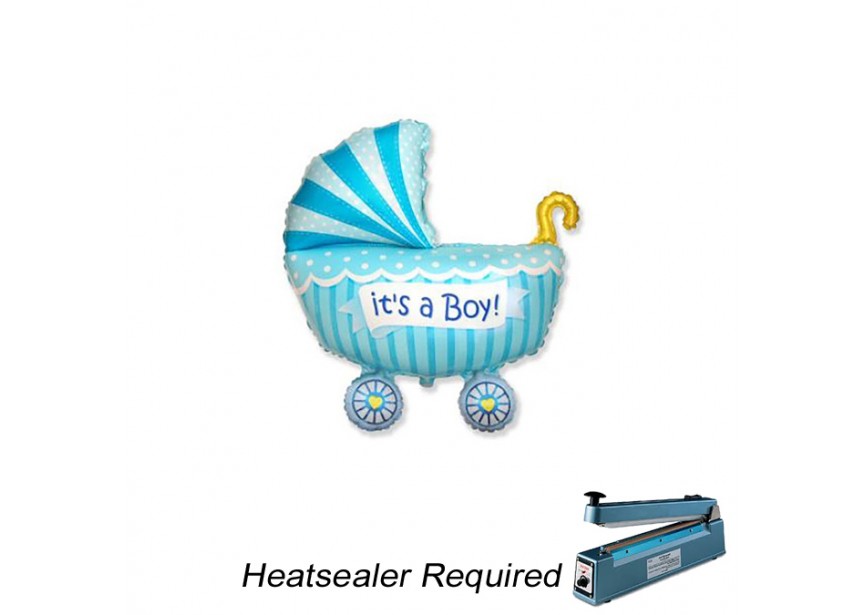 Sempertex-Folie-Betallic-Anagram-Flexmetal-Balloons-Shape-Baby buggy boy-14