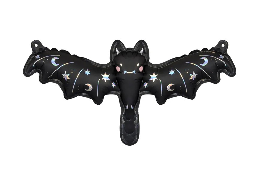 Sempertex-Folie-Betallic-Anagram-Flexmetal-Balloons-Shape-Flexmetal-Shape-Halloween Bat