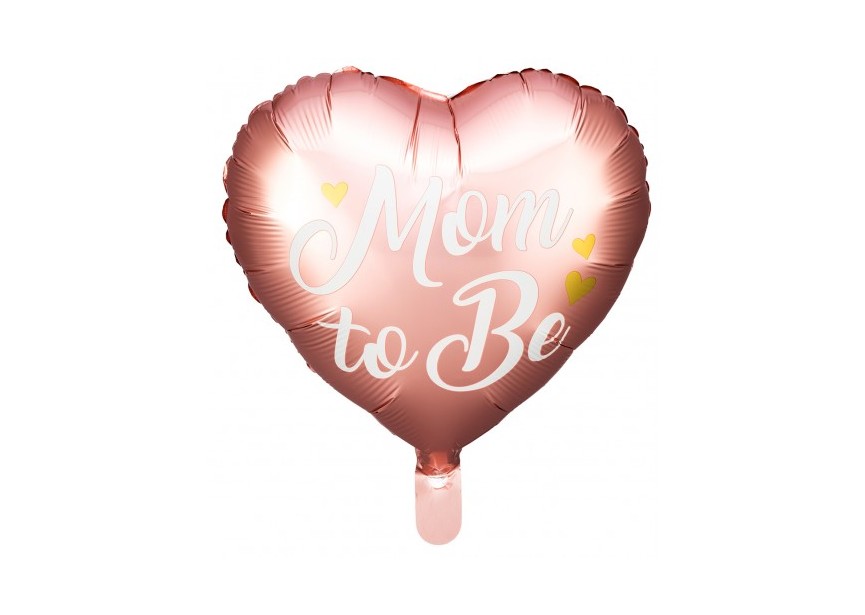 Sempertex-Folie-Betallic-Anagram-Flexmetal-Balloons-Shape-Flexmetal-Mom to be-Rose Gold