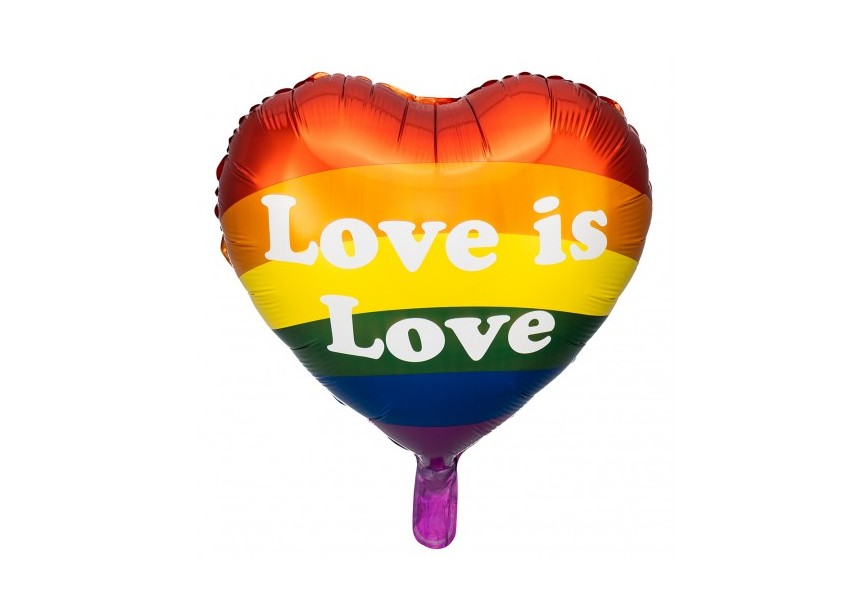 Sempertex-Folie-Betallic-Anagram-Flexmetal-Balloons-Shape-Flexmetal-Love is love