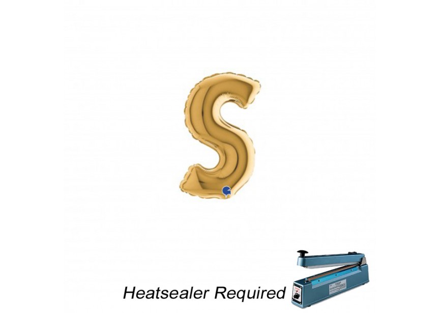 Sempertex-Folie-Betallic-Anagram-Flexmetal-Balloons-Shape-Letter-Gold-7inch-S