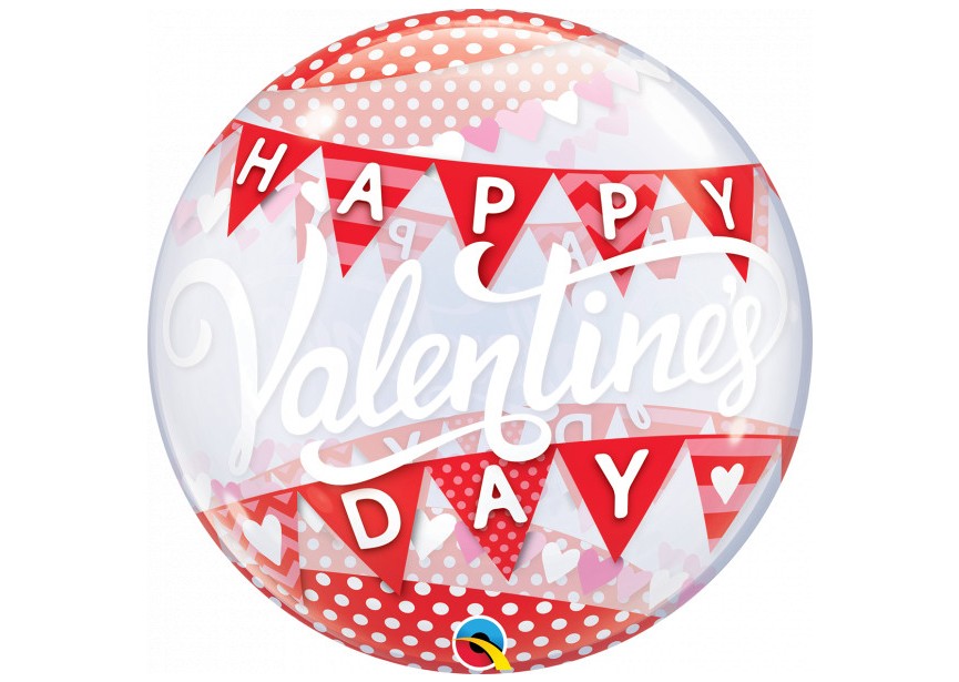 Sempertex-Folie-Betallic-Anagram-Flexmetal-Balloons-Shape-Happy Valentines Day-Banners